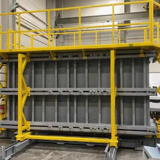 Forma do stacji transformatorowej, PPVC, 3d