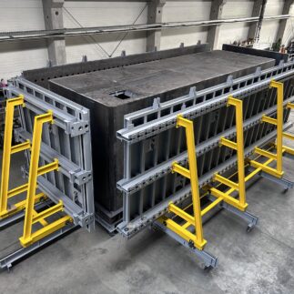 Forma do stacji transformatorowej, PPVC, 3d