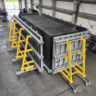 Forma do stacji transformatorowej, PPVC, 3d