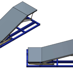 Forma do schodów podest do produkcji prefabrykatów betonowych MAGNA forma spocznik górny i dolny