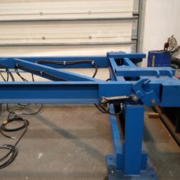 urządzenie do uchylania wywrotnica wachliwy linia paletowa prefarbykaty