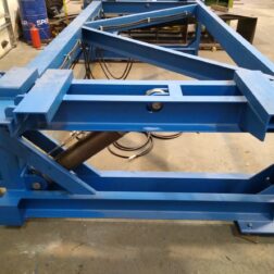 urządzenie do uchylania wywrotnica wachliwy linia paletowa prefarbykaty