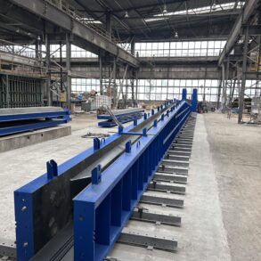 forma do produkcji dźwigarów prefabrykowanych